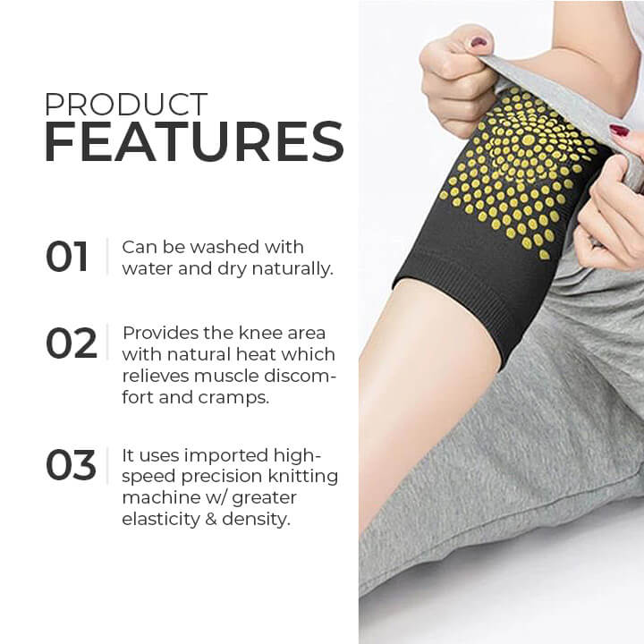 1 Pair nooro™ Titan Flex Omni-Thermal Knee Sleeves (phn)